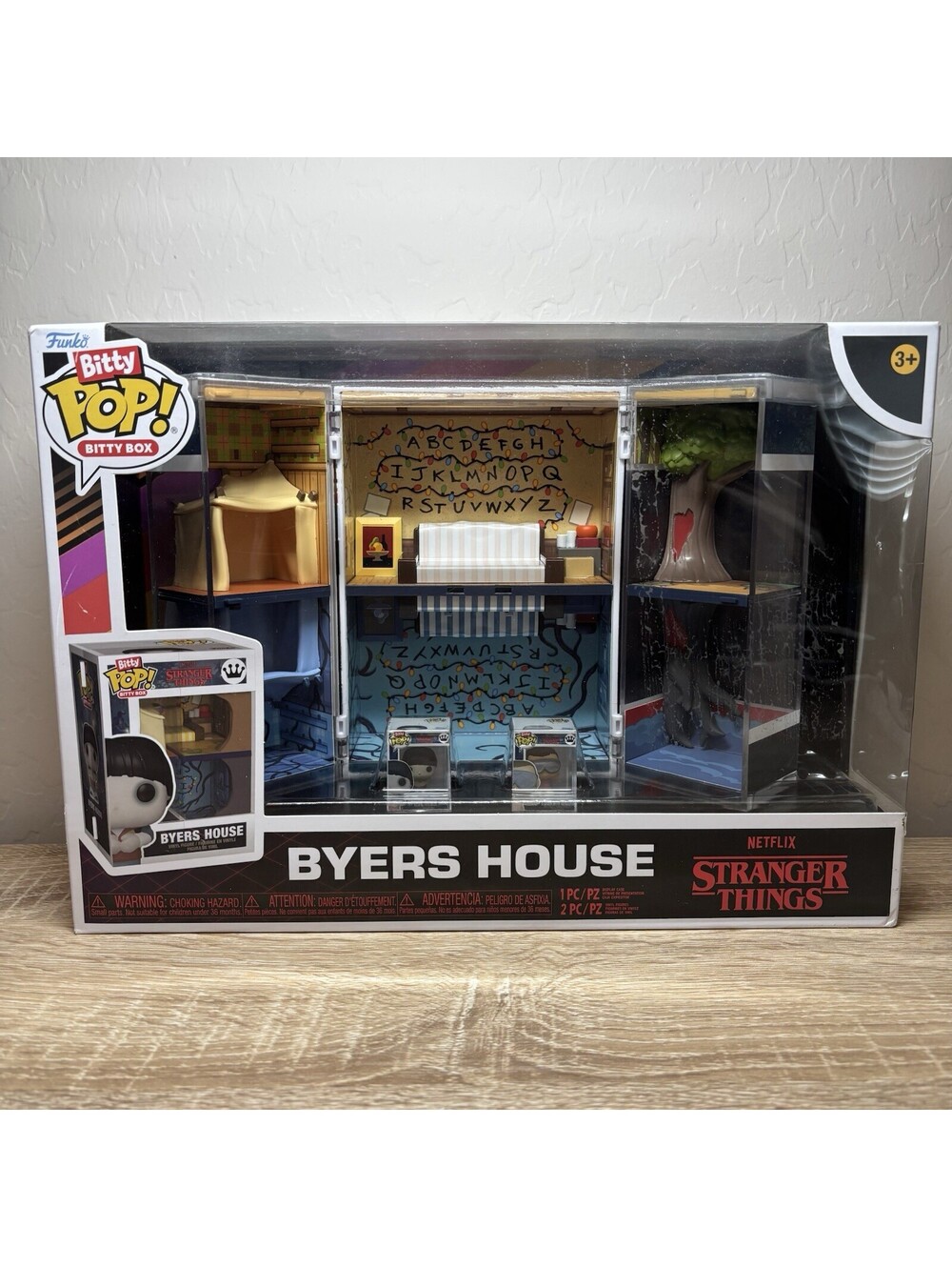 Funko Bitty POP Bitty Box Stranger Things Byers House Display Set Will & Eleven